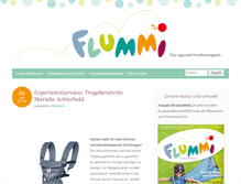 Tablet Screenshot of flummi-magazin.de